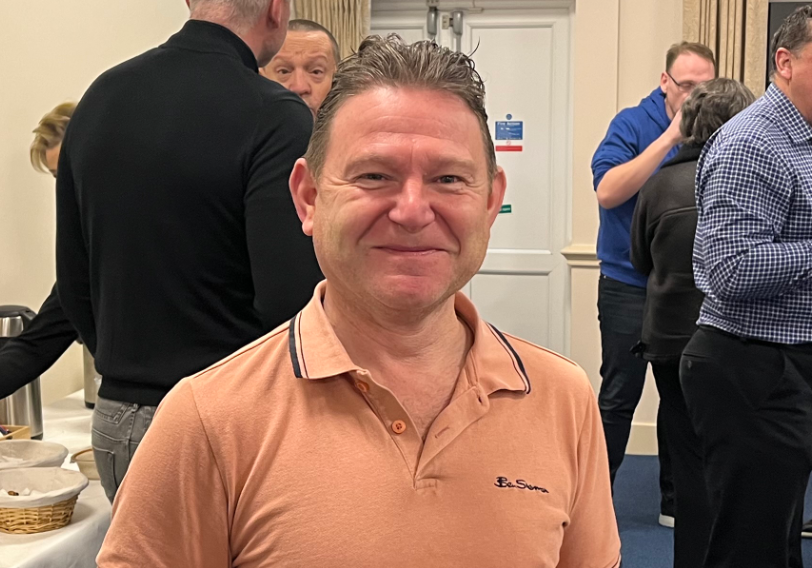 Kenny Stibbles at a BBN business breakfast networking meeting